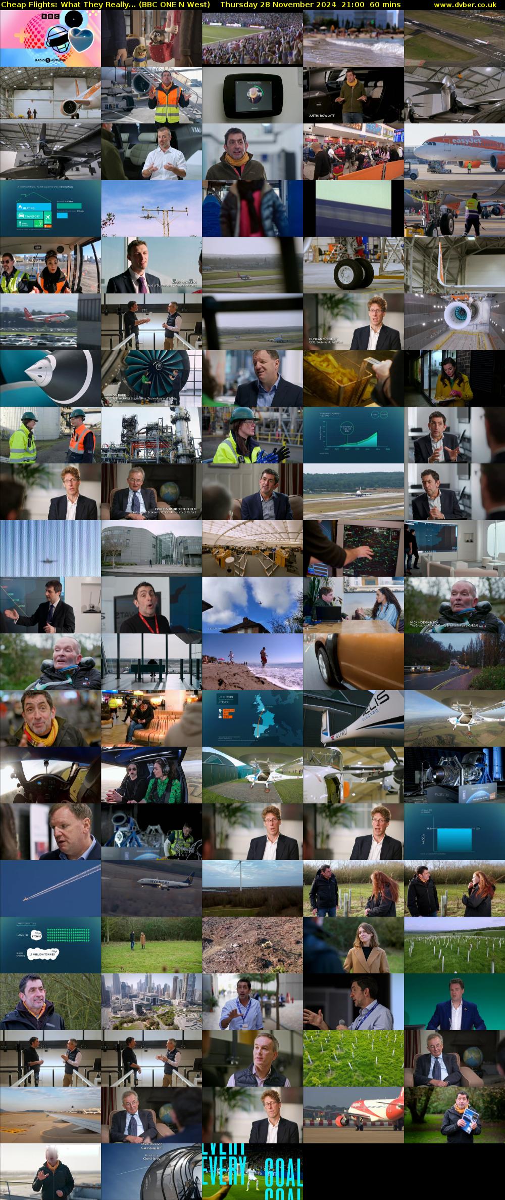 Cheap Flights: What They Really... (BBC ONE N West) Thursday 28 November 2024 21:00 - 22:00