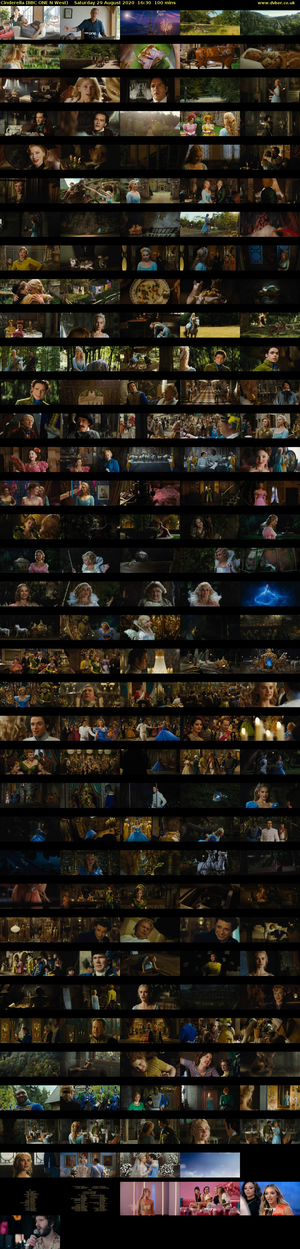 Cinderella (BBC ONE N West) Saturday 29 August 2020 16:30 - 18:10
