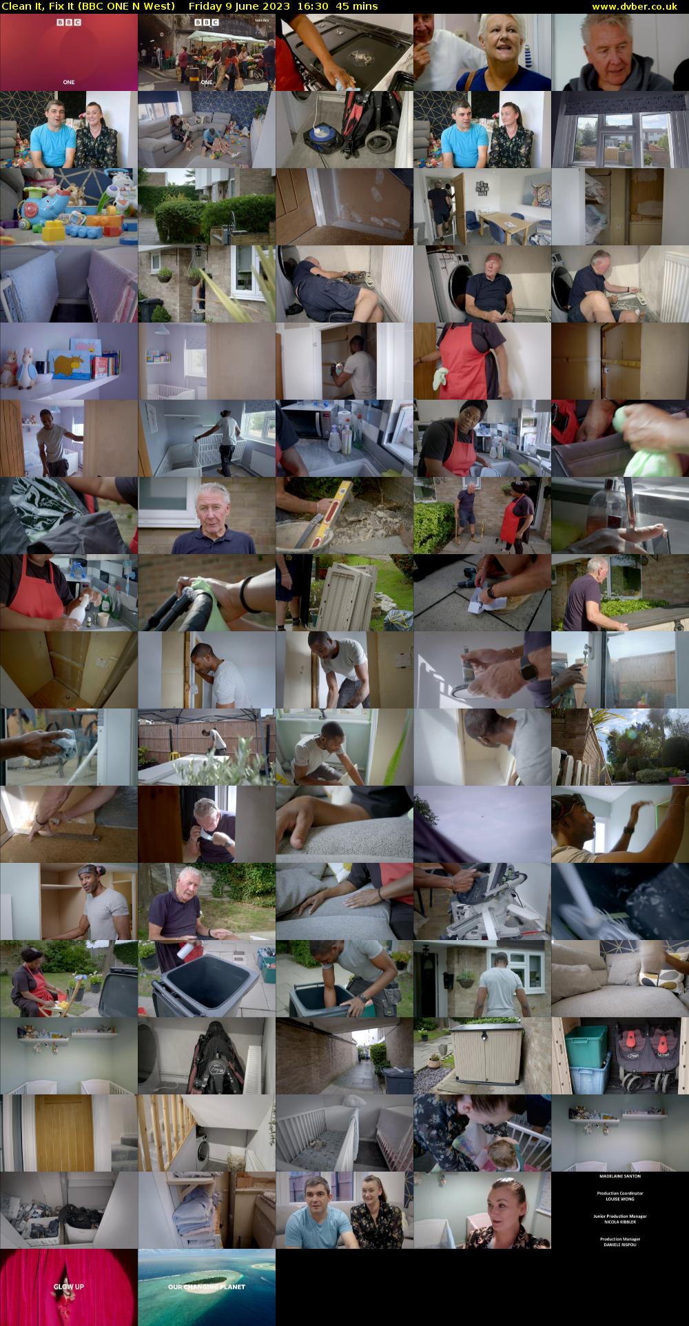 Clean It, Fix It (BBC ONE N West) Friday 9 June 2023 16:30 - 17:15