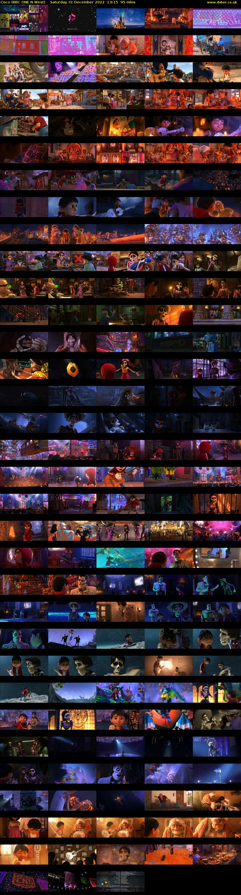 Coco (BBC ONE N West) Saturday 31 December 2022 13:15 - 14:50
