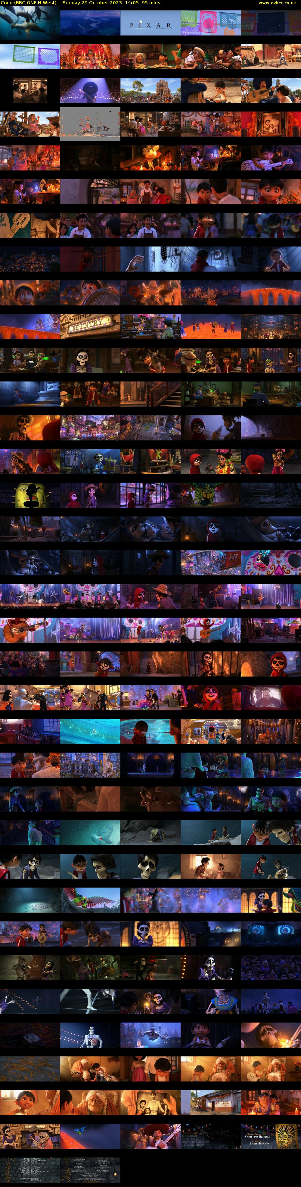 Coco (BBC ONE N West) Sunday 29 October 2023 14:05 - 15:40