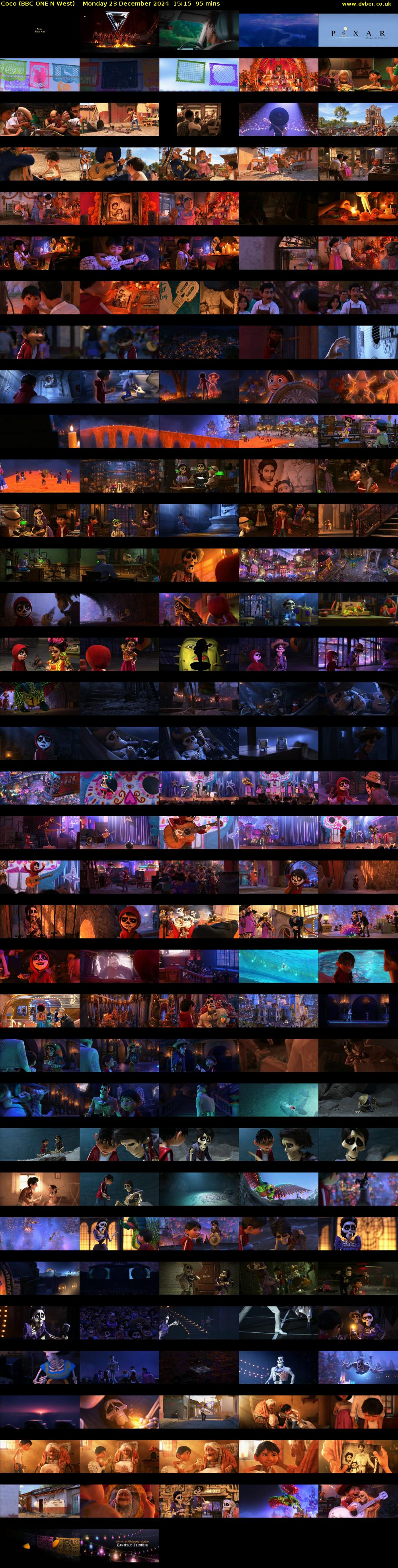 Coco (BBC ONE N West) Monday 23 December 2024 15:15 - 16:50