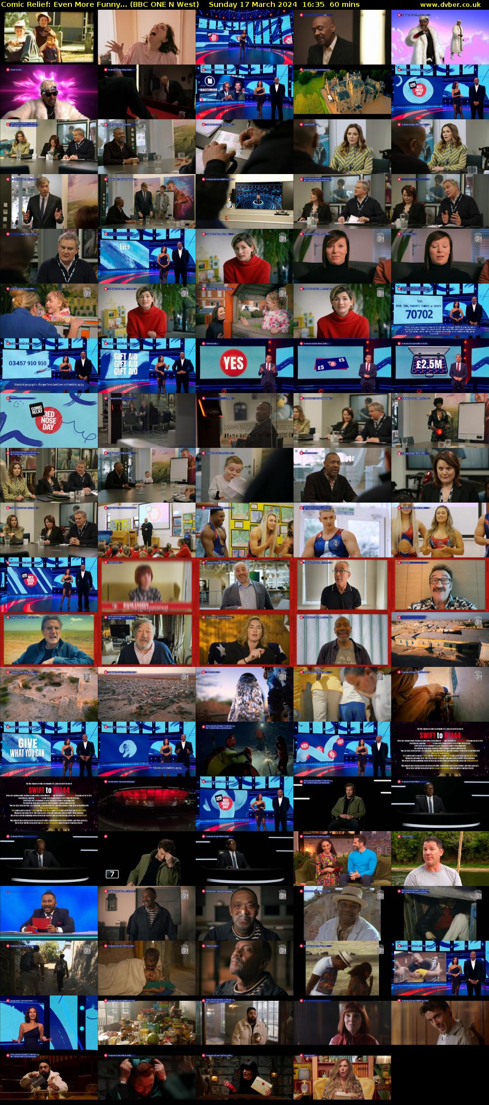 Comic Relief: Even More Funny... (BBC ONE N West) Sunday 17 March 2024 16:35 - 17:35