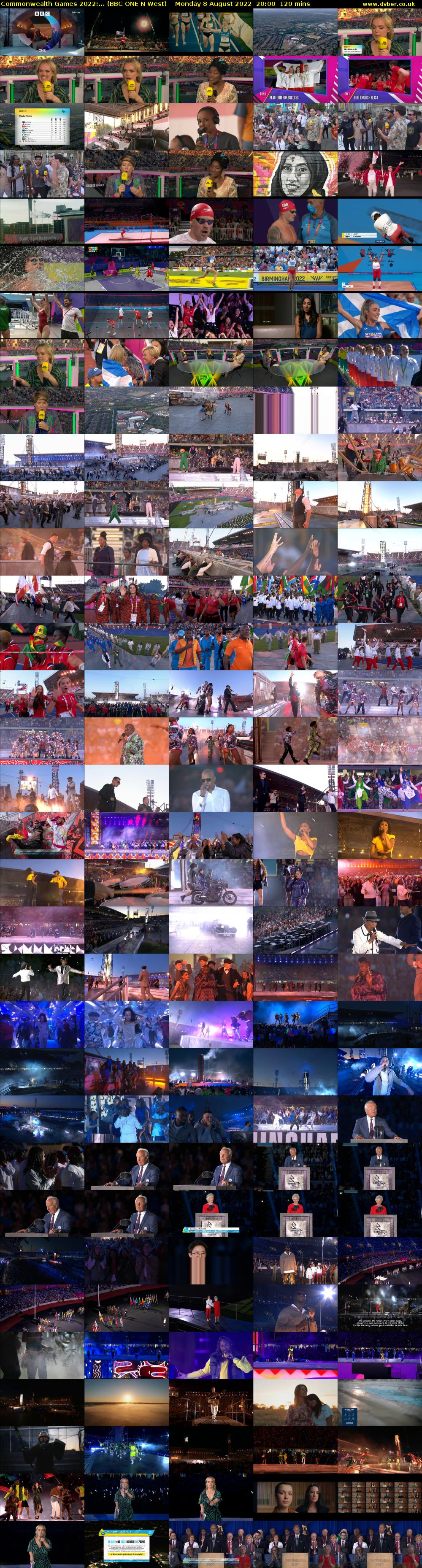 Commonwealth Games 2022:... (BBC ONE N West) Monday 8 August 2022 20:00 - 22:00
