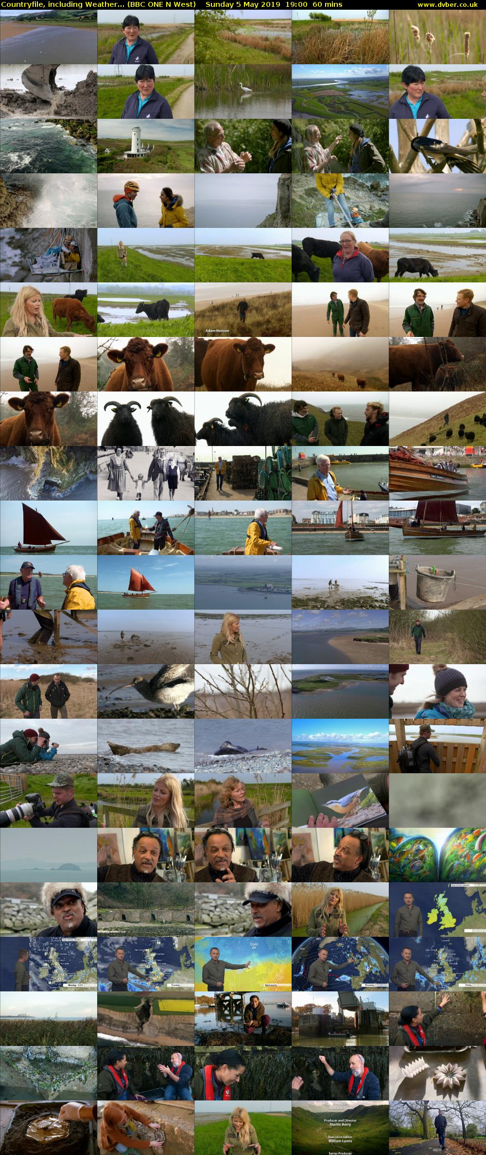 Countryfile, including Weather... (BBC ONE N West) Sunday 5 May 2019 19:00 - 20:00