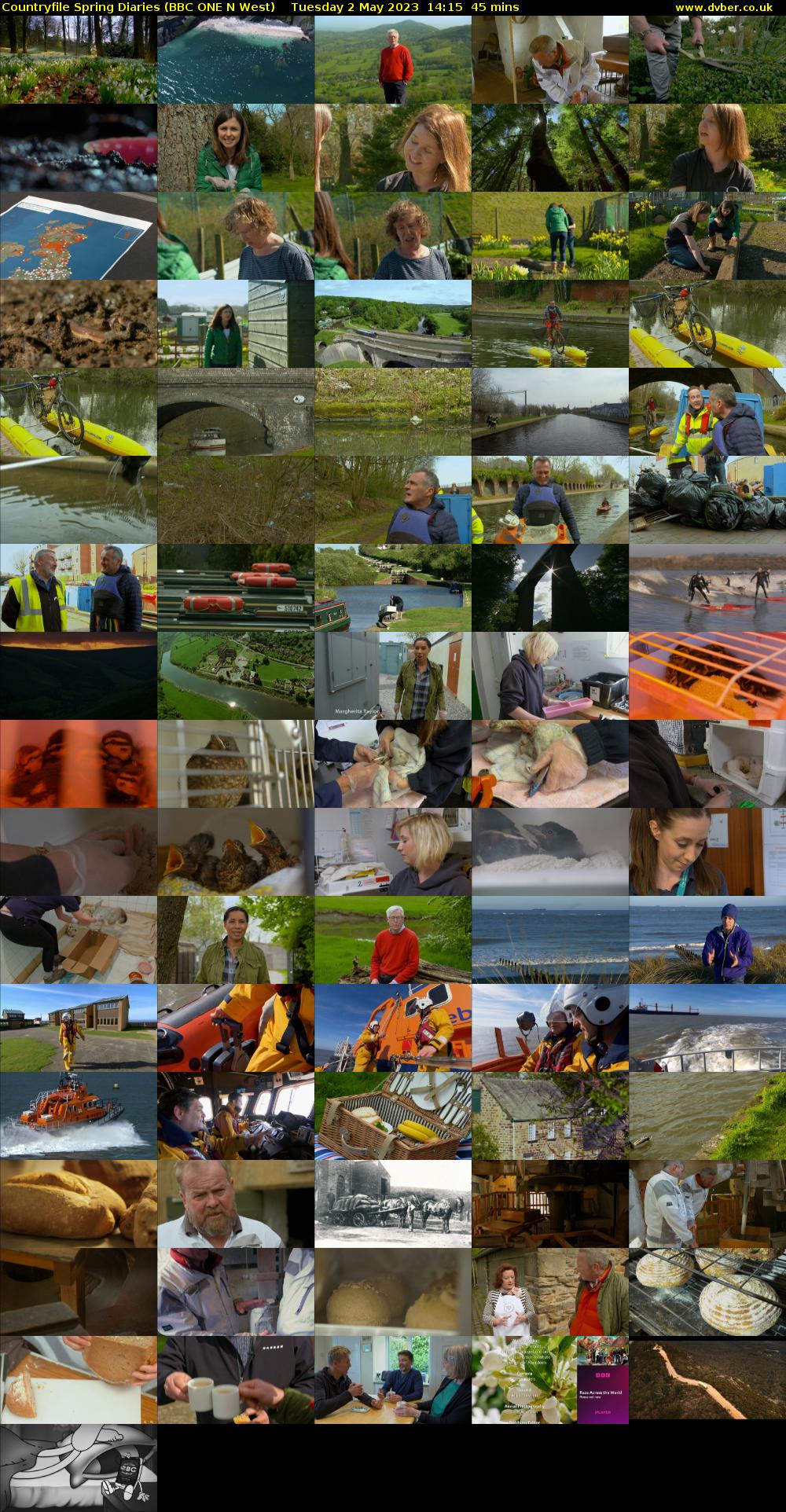 Countryfile Spring Diaries (BBC ONE N West) Tuesday 2 May 2023 14:15 - 15:00