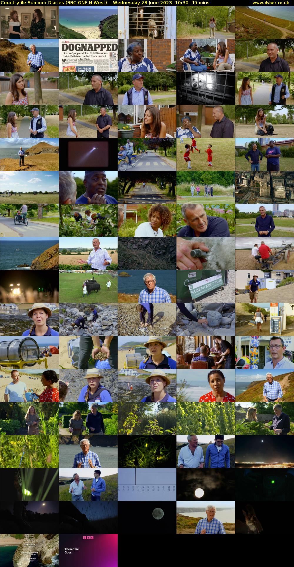 Countryfile Summer Diaries (BBC ONE N West) Wednesday 28 June 2023 10:30 - 11:15