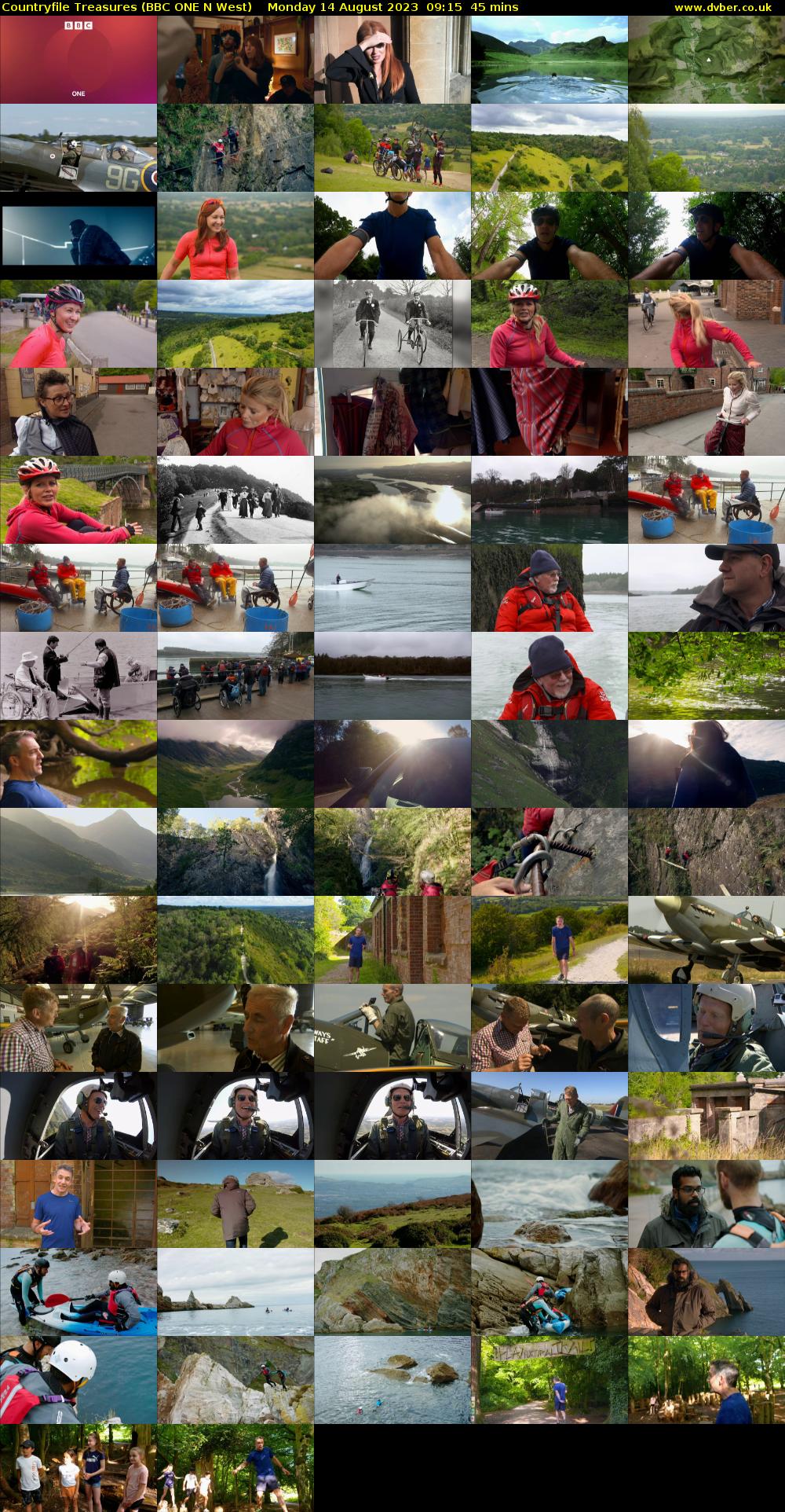 Countryfile Treasures (BBC ONE N West) Monday 14 August 2023 09:15 - 10:00