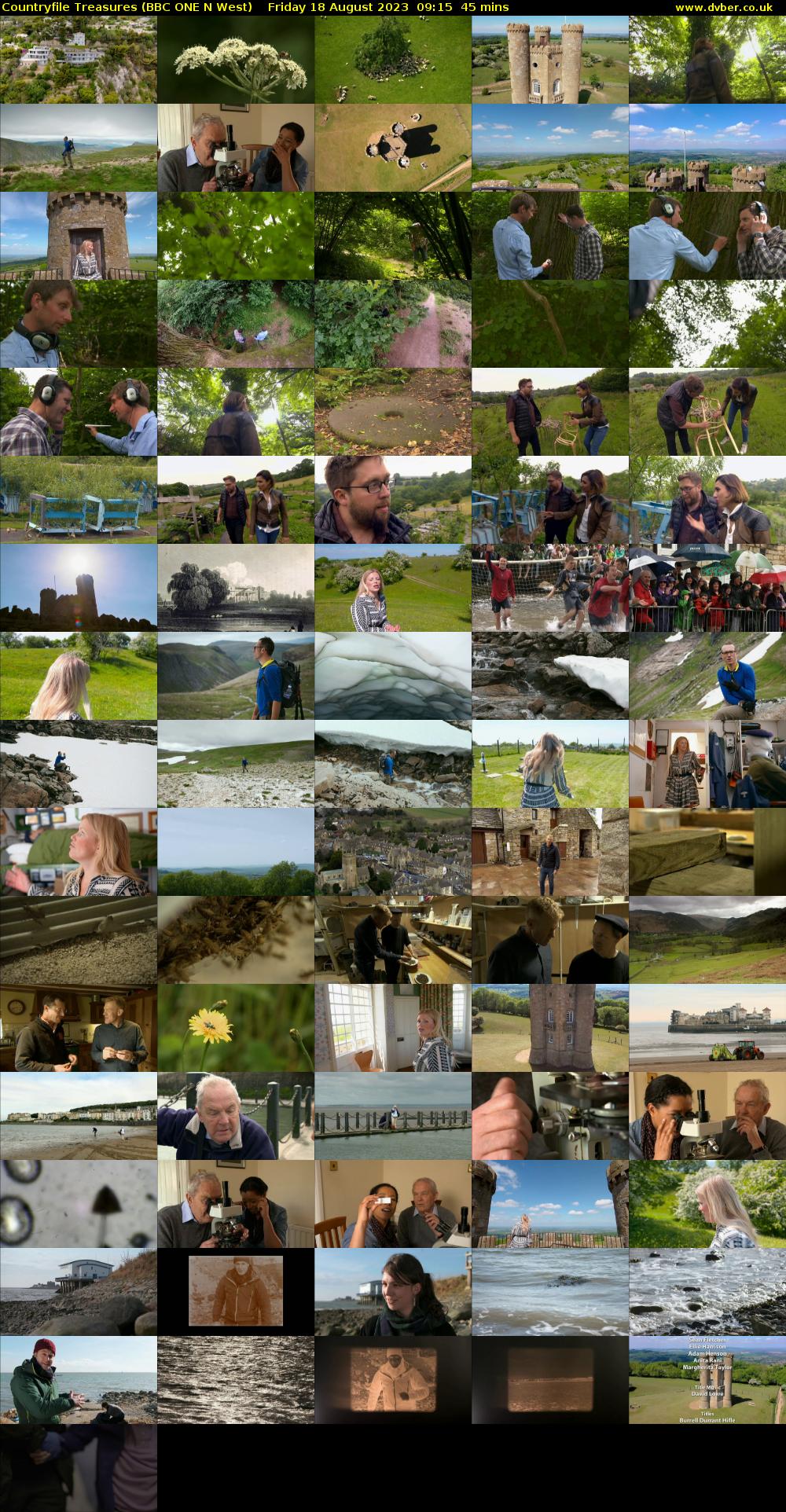 Countryfile Treasures (BBC ONE N West) Friday 18 August 2023 09:15 - 10:00
