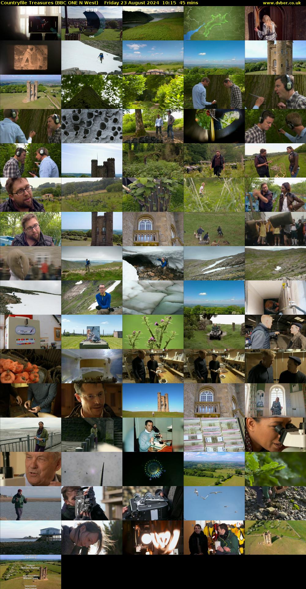 Countryfile Treasures (BBC ONE N West) Friday 23 August 2024 10:15 - 11:00