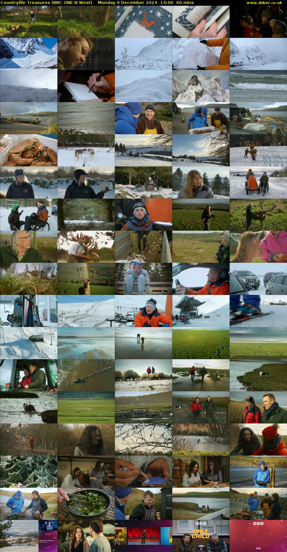 Countryfile Treasures (BBC ONE N West) Monday 9 December 2024 14:00 - 15:00