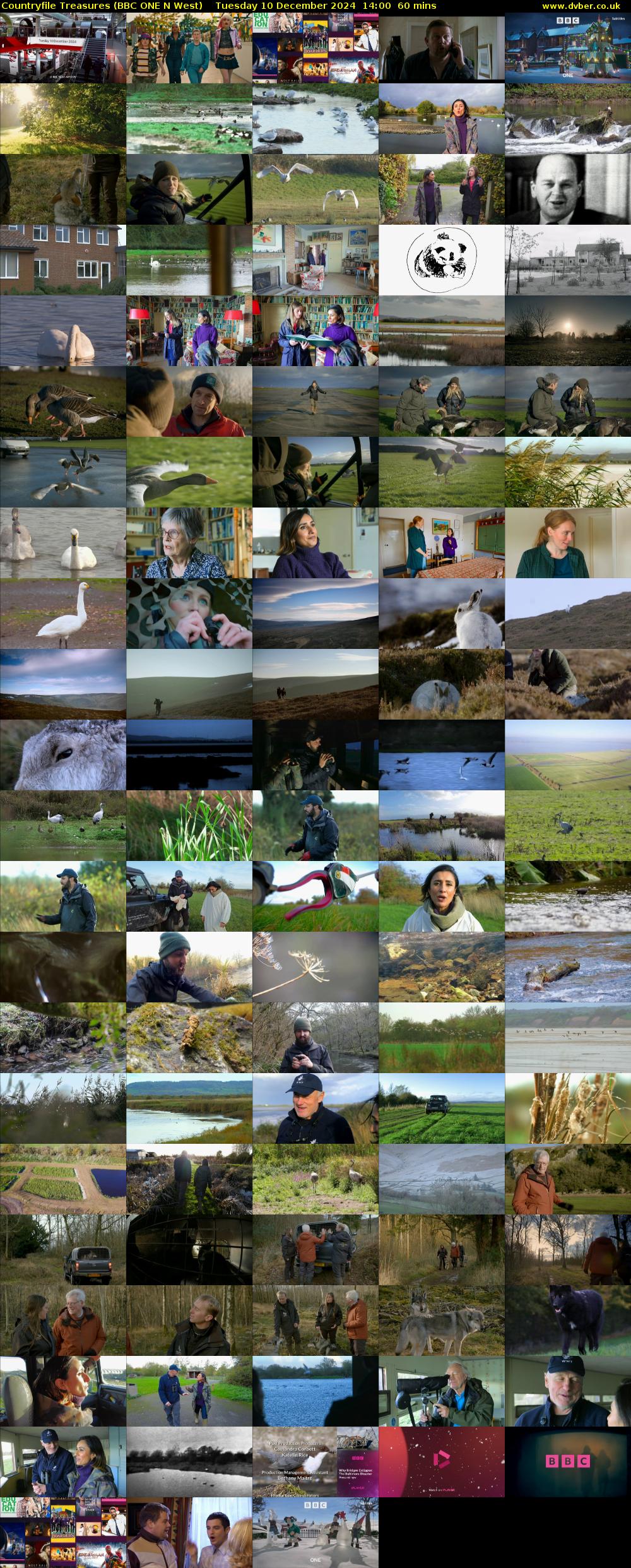 Countryfile Treasures (BBC ONE N West) Tuesday 10 December 2024 14:00 - 15:00