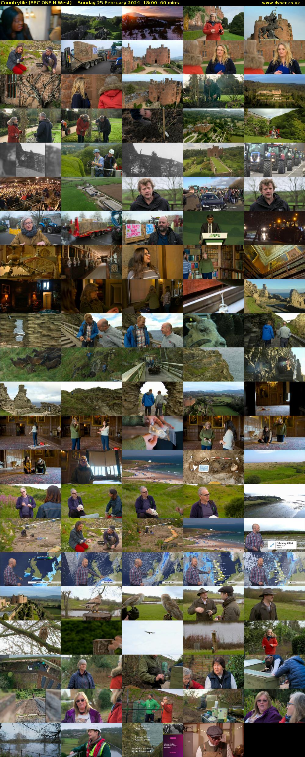 Countryfile (BBC ONE N West) Sunday 25 February 2024 18:00 - 19:00