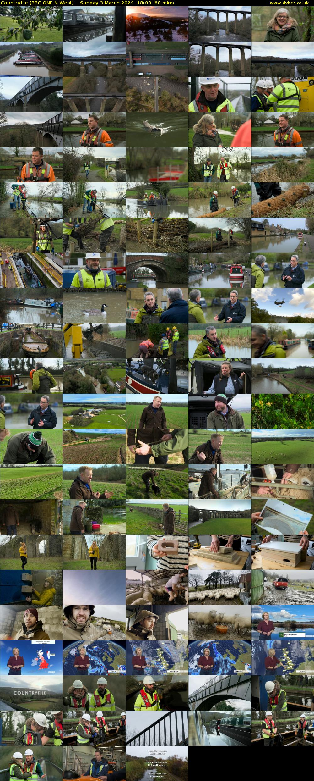 Countryfile (BBC ONE N West) Sunday 3 March 2024 18:00 - 19:00