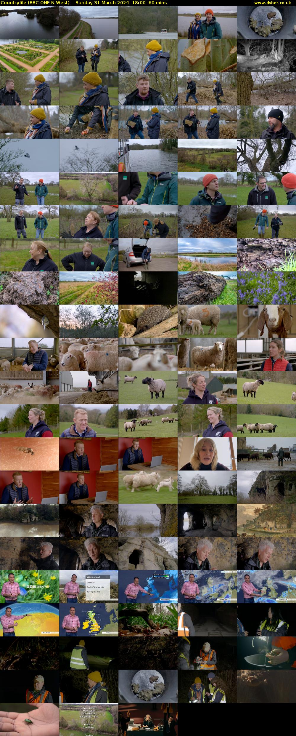 Countryfile (BBC ONE N West) Sunday 31 March 2024 18:00 - 19:00