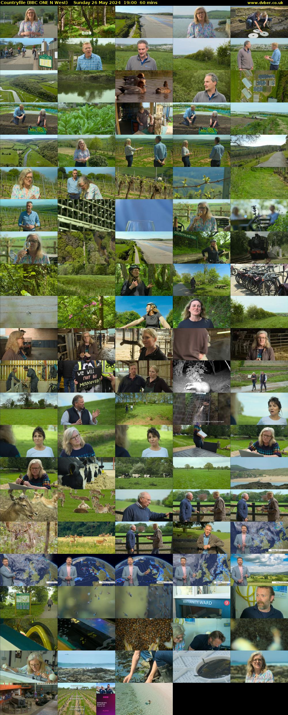 Countryfile (BBC ONE N West) Sunday 26 May 2024 19:00 - 20:00