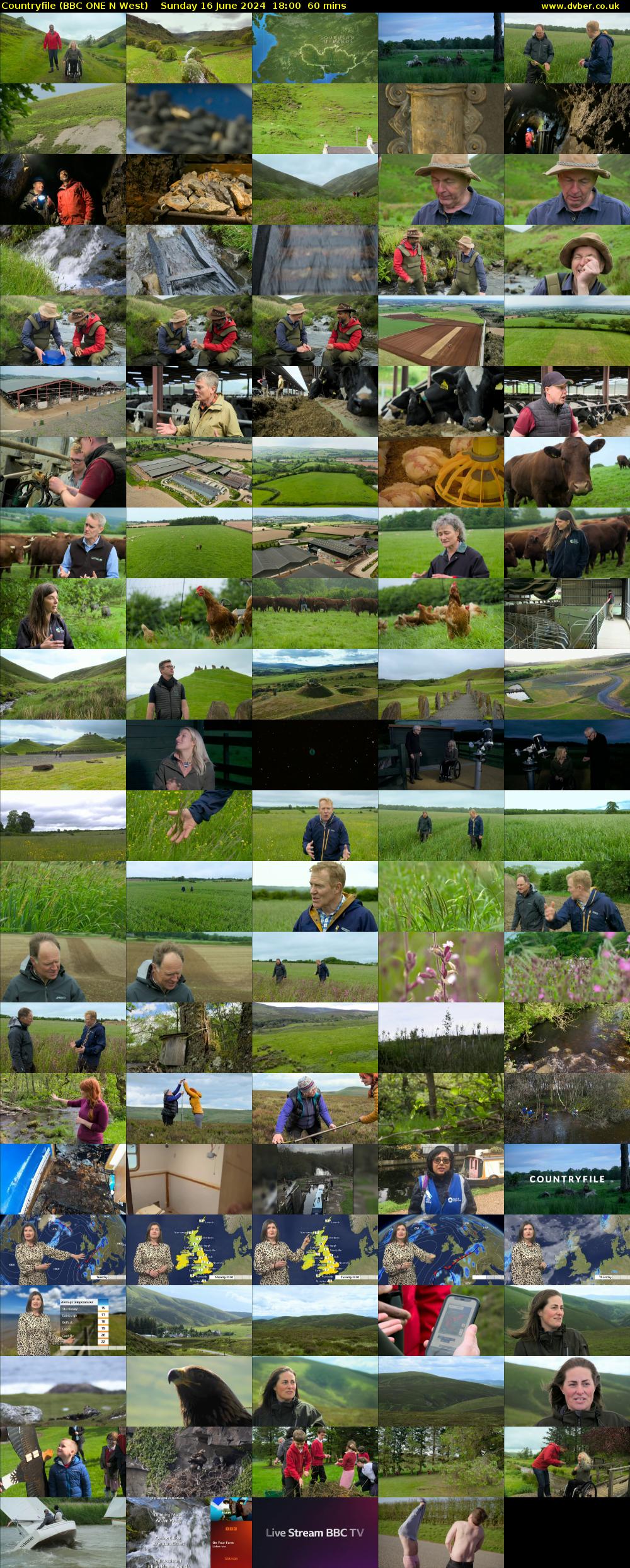 Countryfile (BBC ONE N West) Sunday 16 June 2024 18:00 - 19:00