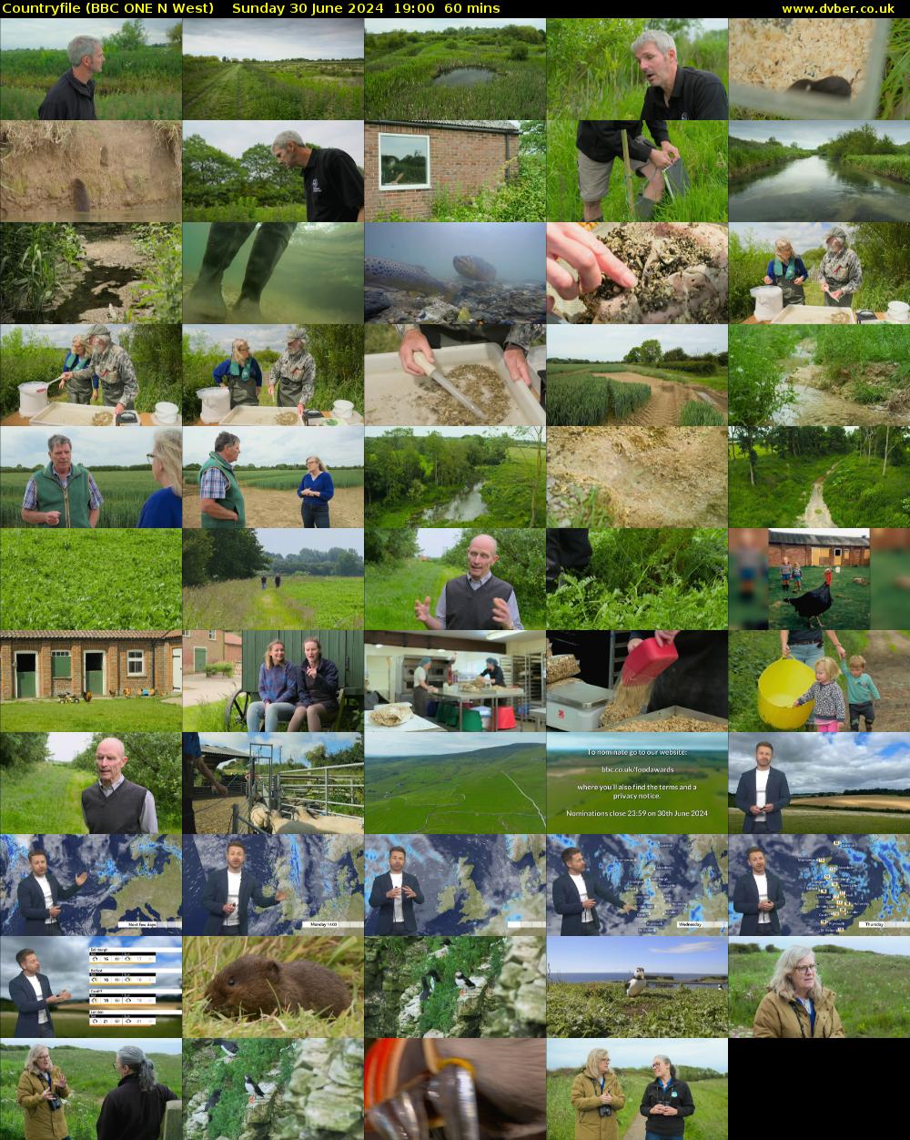 Countryfile (BBC ONE N West) Sunday 30 June 2024 19:00 - 20:00
