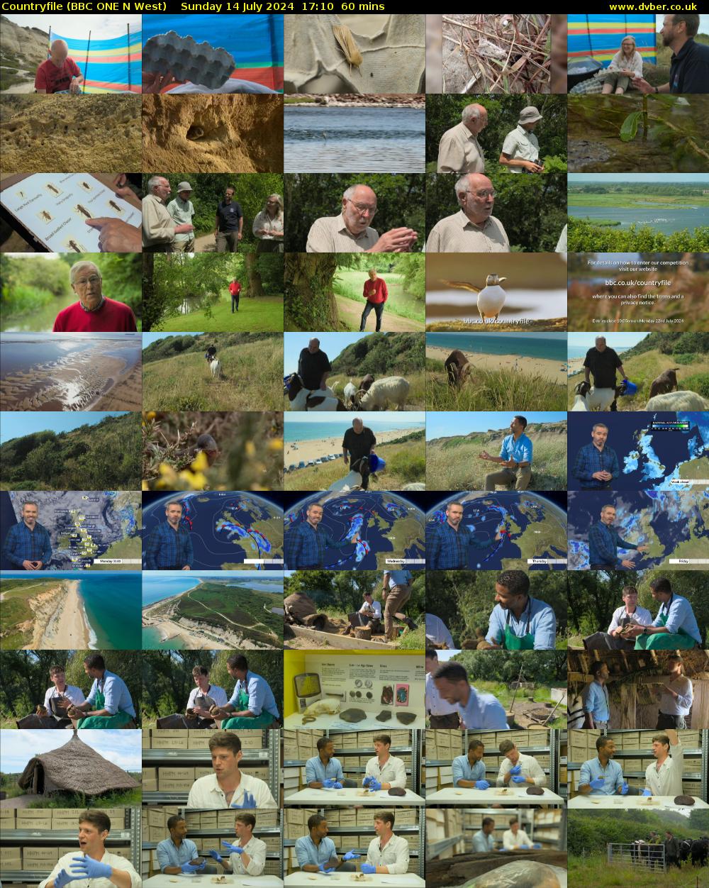 Countryfile (BBC ONE N West) Sunday 14 July 2024 17:10 - 18:10