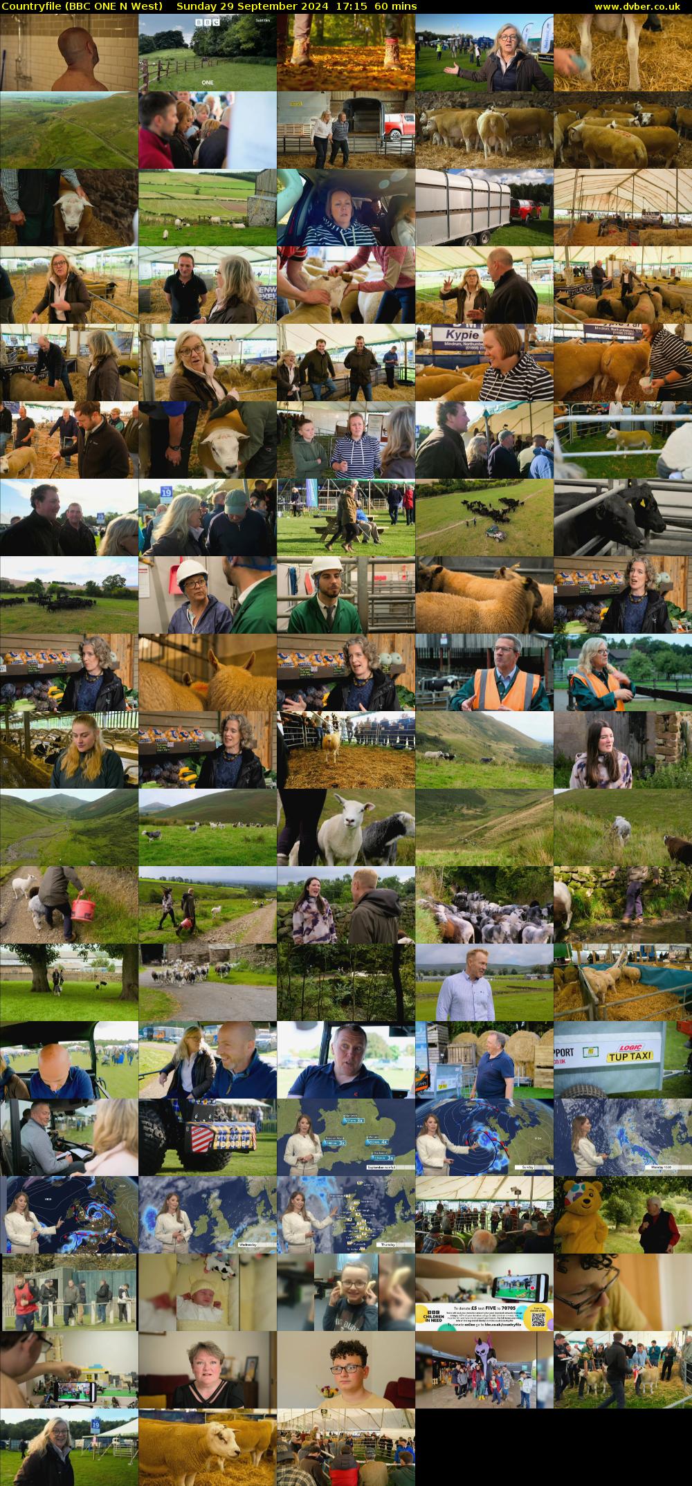 Countryfile (BBC ONE N West) Sunday 29 September 2024 17:15 - 18:15
