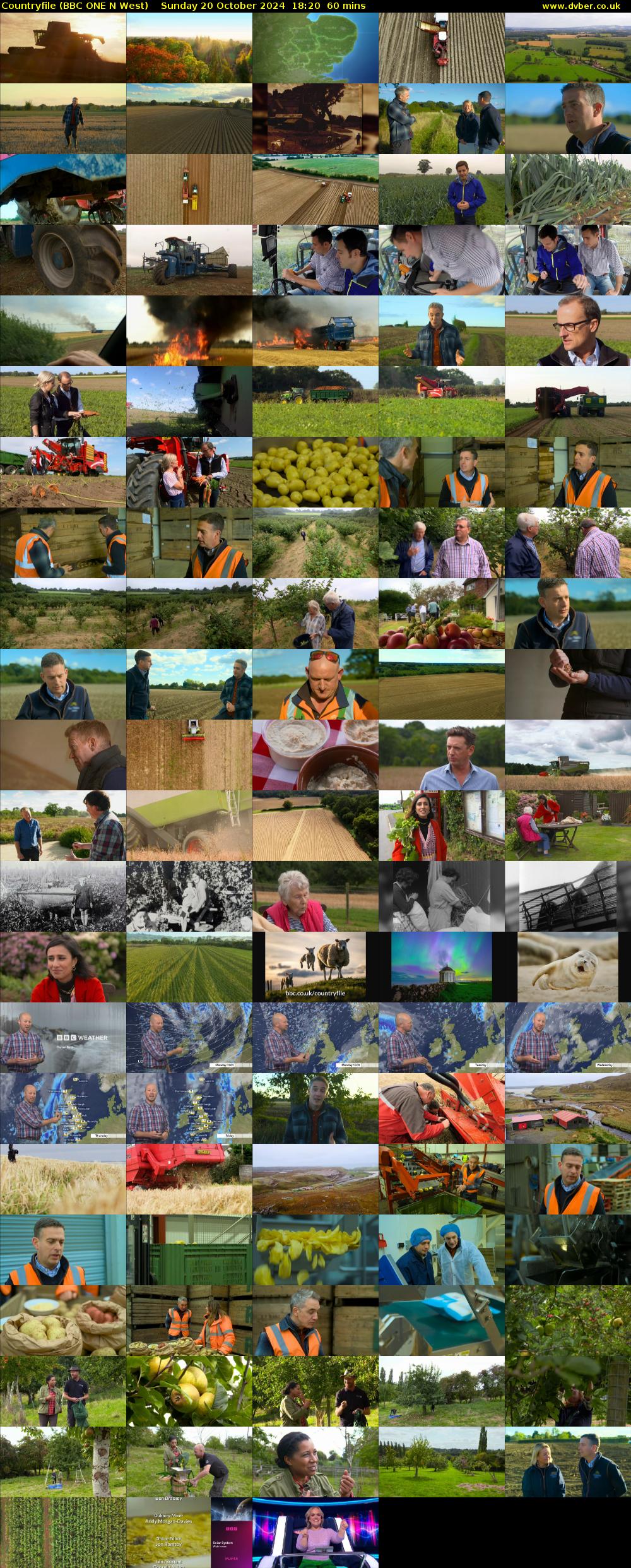 Countryfile (BBC ONE N West) Sunday 20 October 2024 18:20 - 19:20