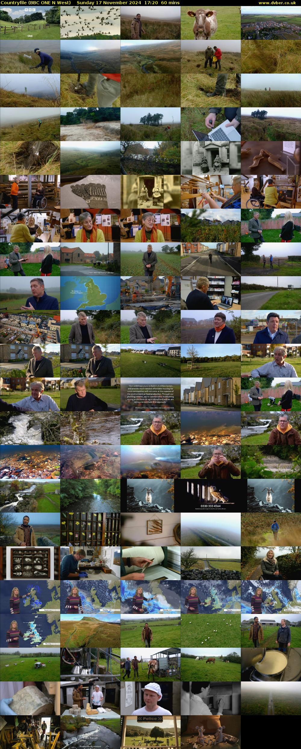 Countryfile (BBC ONE N West) Sunday 17 November 2024 17:20 - 18:20