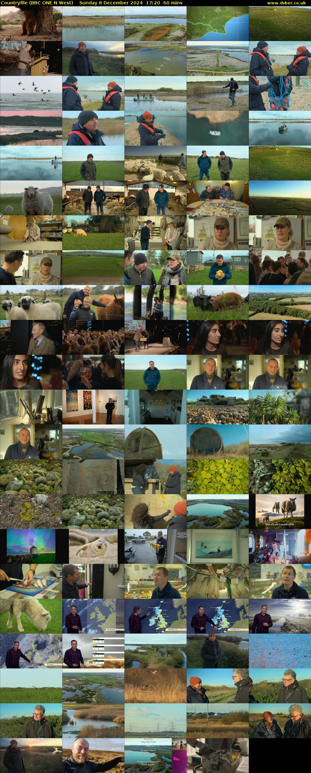 Countryfile (BBC ONE N West) Sunday 8 December 2024 17:20 - 18:20