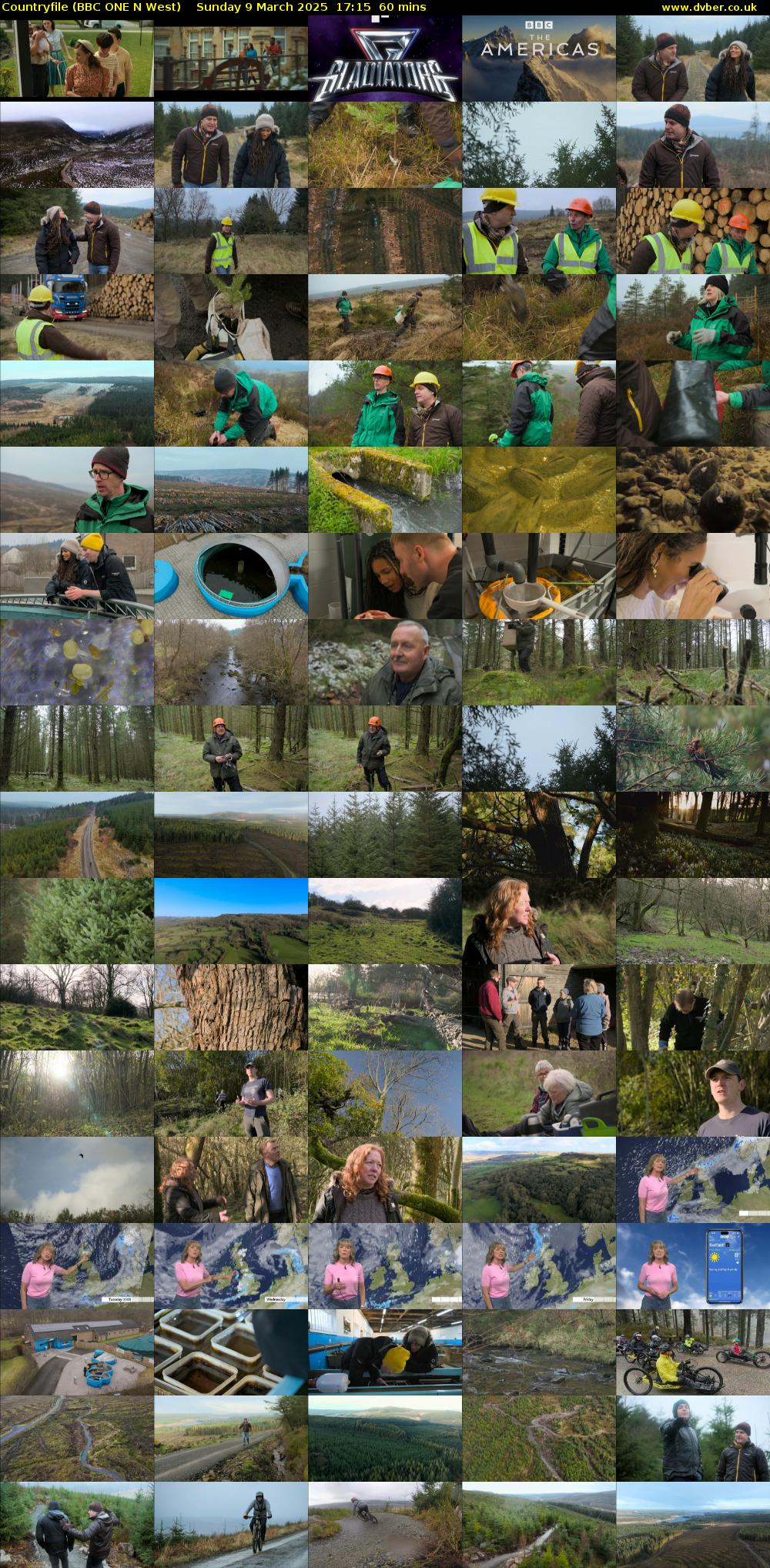 Countryfile (BBC ONE N West) Sunday 9 March 2025 17:15 - 18:15