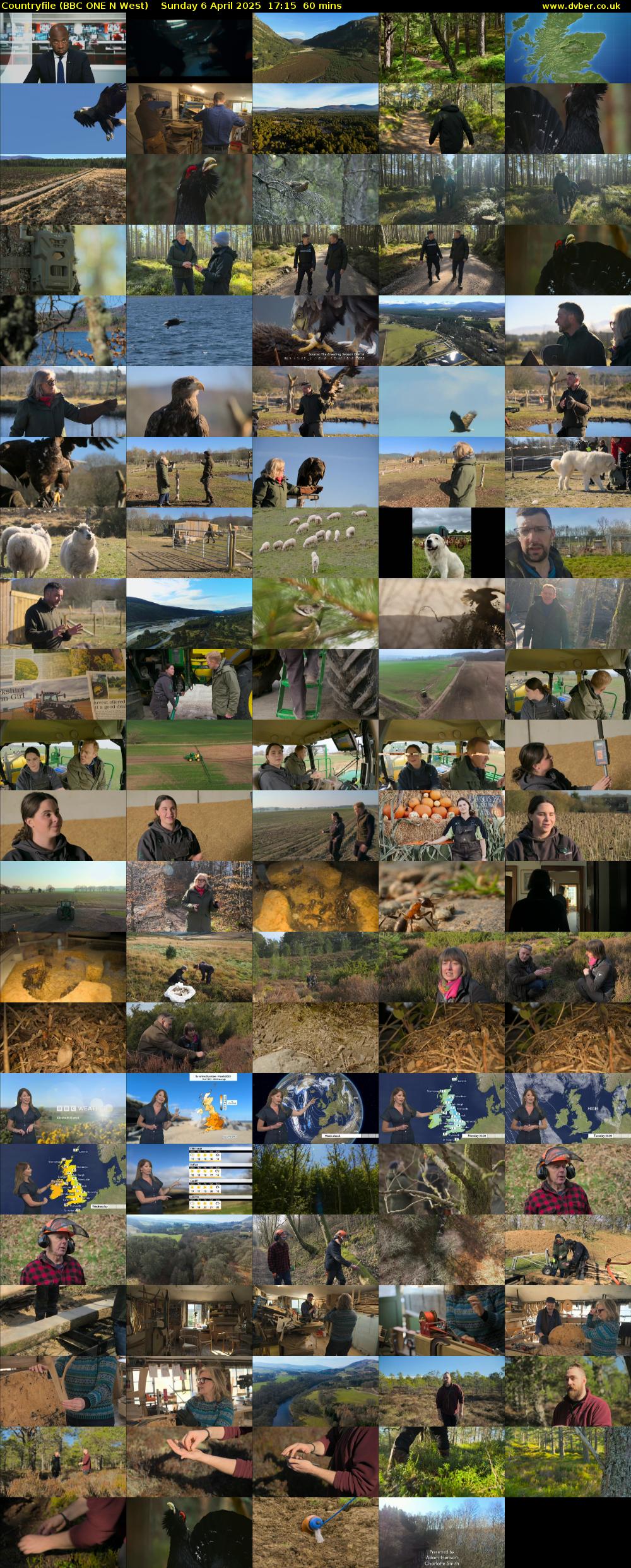 Countryfile (BBC ONE N West) Sunday 6 April 2025 17:15 - 18:15