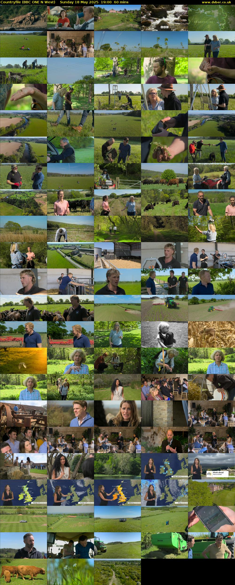 Countryfile (BBC ONE N West) Sunday 18 May 2025 19:00 - 20:00
