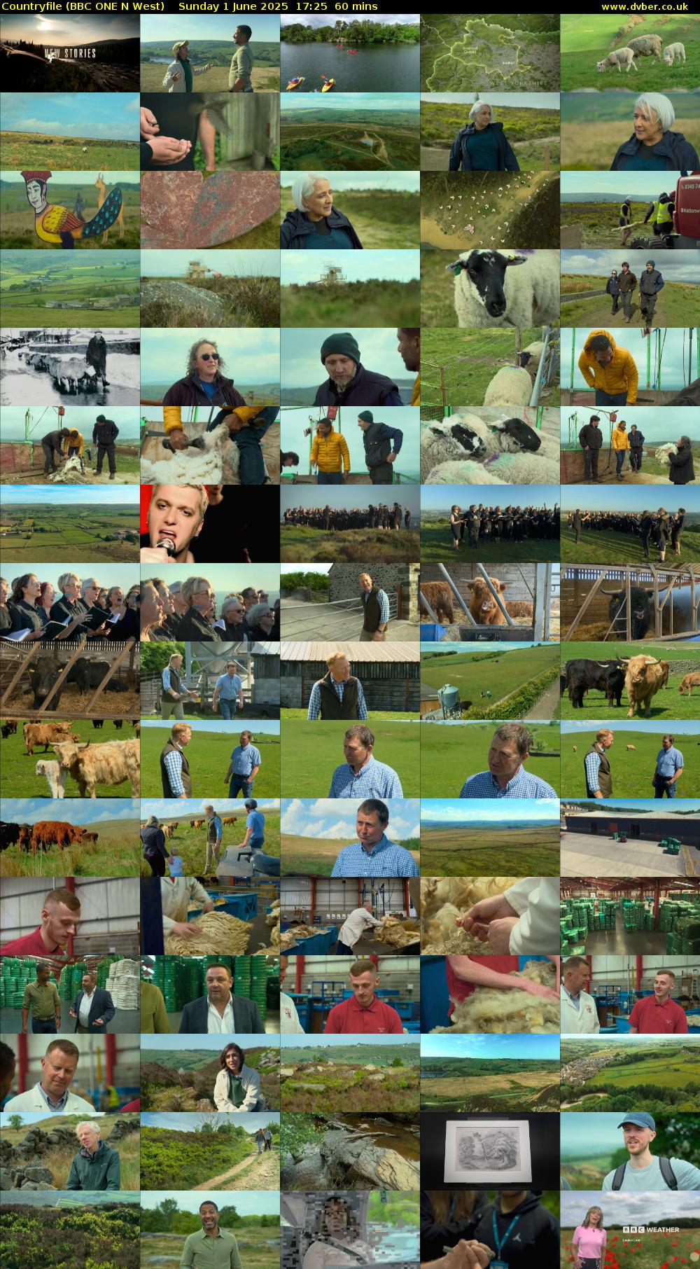 Countryfile (BBC ONE N West) Sunday 1 June 2025 17:25 - 18:25