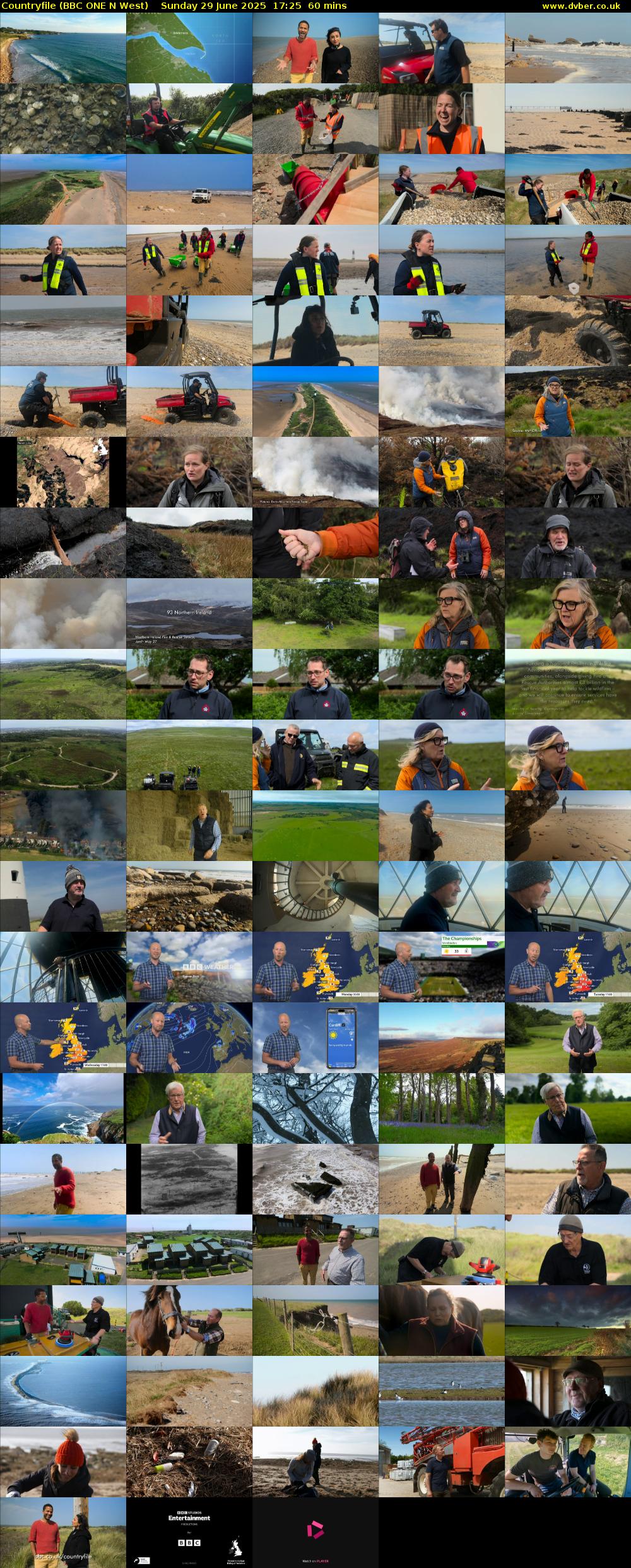Countryfile (BBC ONE N West) Sunday 29 June 2025 17:25 - 18:25