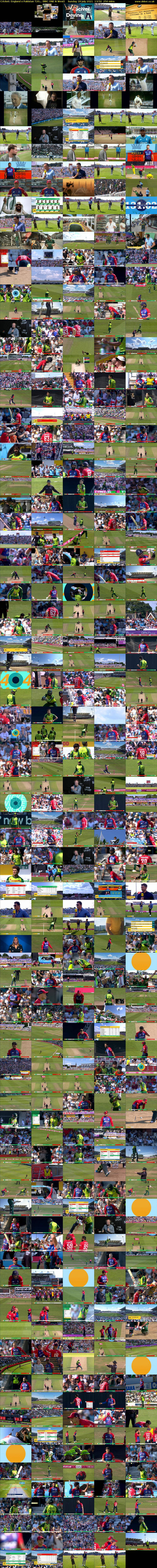Cricket: England v Pakistan T20... (BBC ONE N West) Sunday 18 July 2021 13:50 - 18:00