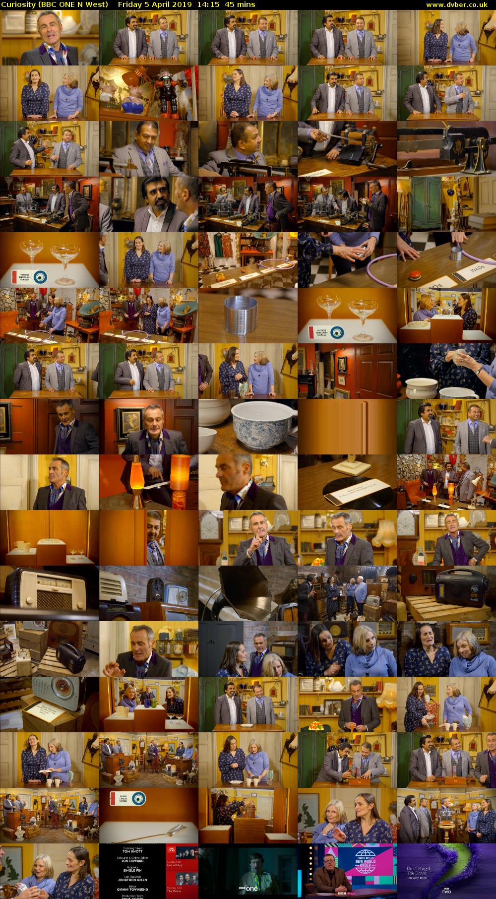 Curiosity (BBC ONE N West) Friday 5 April 2019 14:15 - 15:00