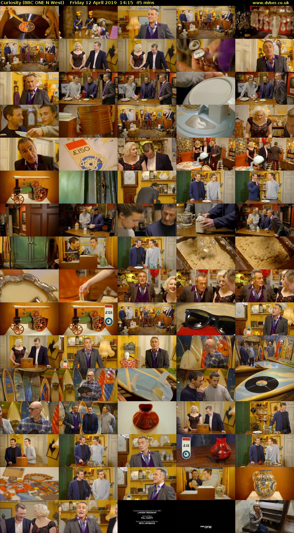 Curiosity (BBC ONE N West) Friday 12 April 2019 14:15 - 15:00