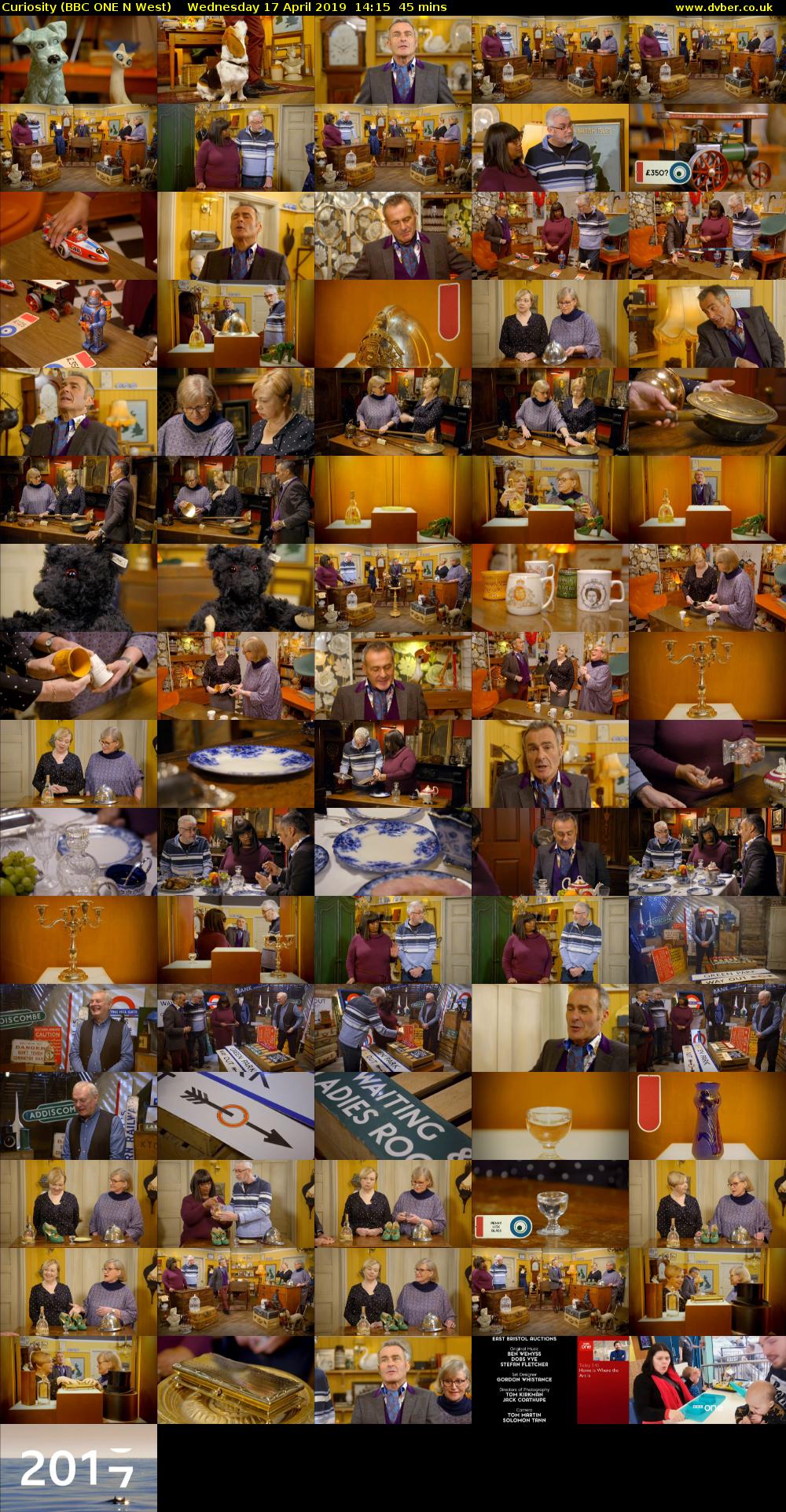 Curiosity (BBC ONE N West) Wednesday 17 April 2019 14:15 - 15:00