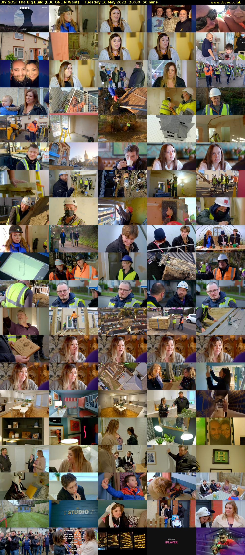 DIY SOS: The Big Build (BBC ONE N West) Tuesday 10 May 2022 20:00 - 21:00