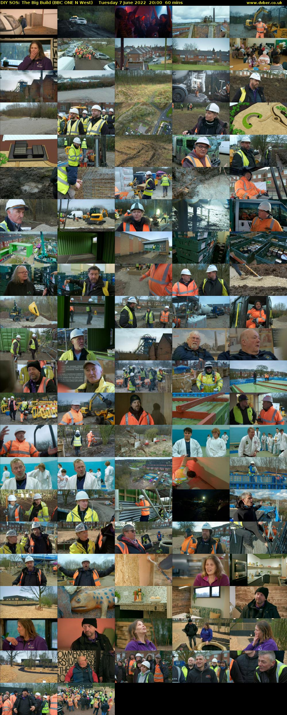 DIY SOS: The Big Build (BBC ONE N West) Tuesday 7 June 2022 20:00 - 21:00