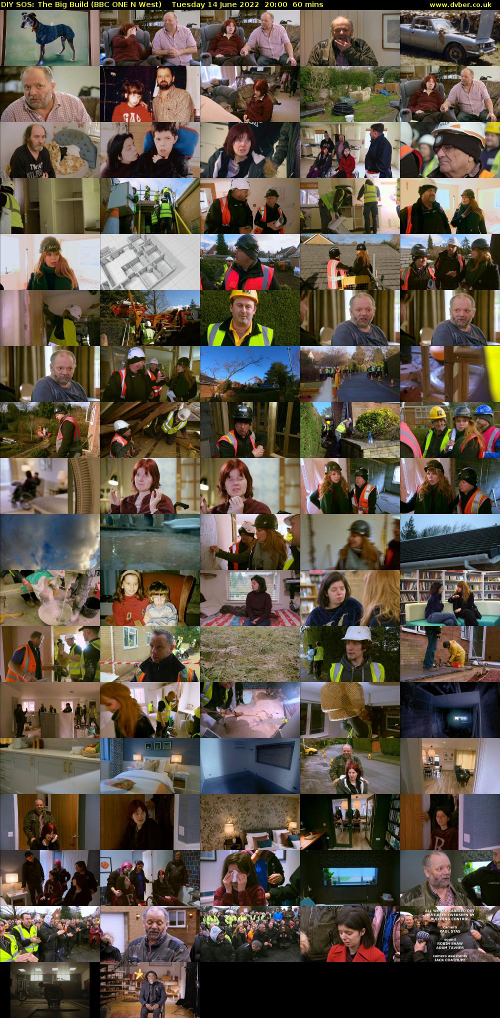 DIY SOS: The Big Build (BBC ONE N West) Tuesday 14 June 2022 20:00 - 21:00