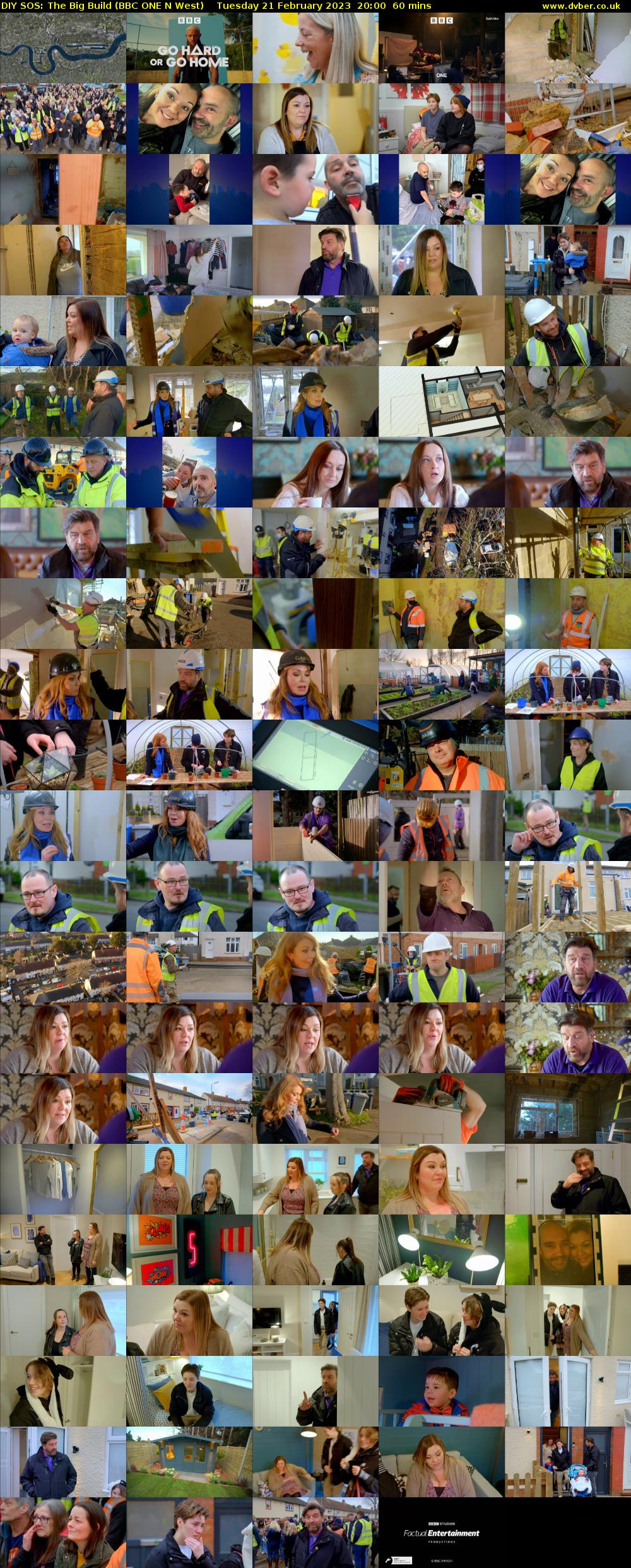 DIY SOS: The Big Build (BBC ONE N West) Tuesday 21 February 2023 20:00 - 21:00