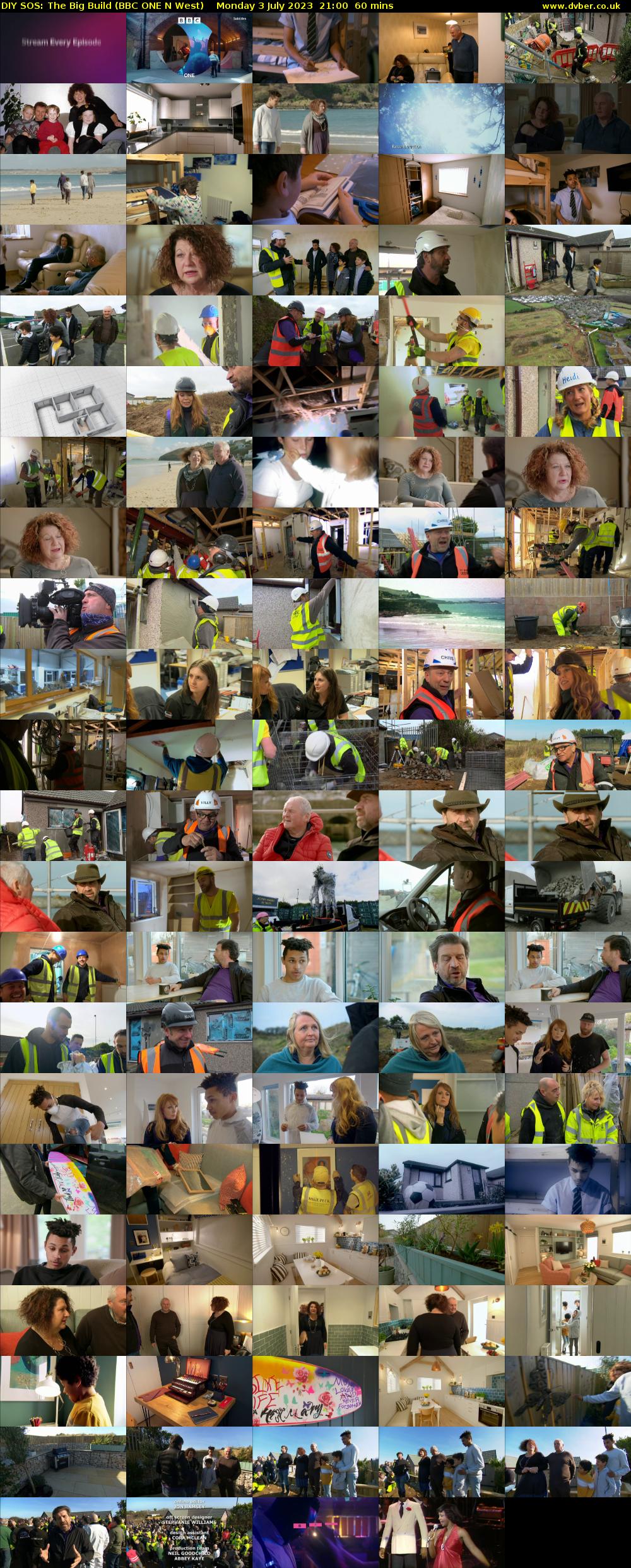 DIY SOS: The Big Build (BBC ONE N West) Monday 3 July 2023 21:00 - 22:00