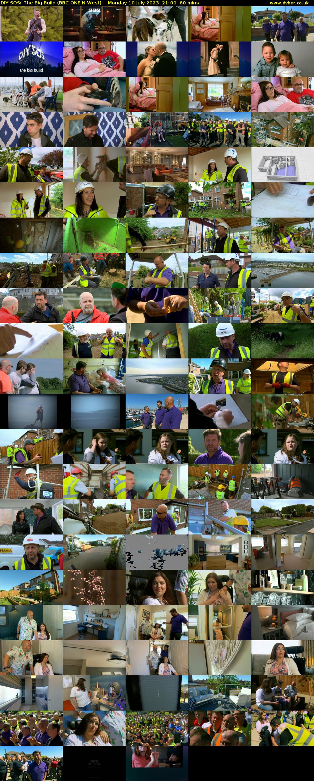 DIY SOS: The Big Build (BBC ONE N West) Monday 10 July 2023 21:00 - 22:00