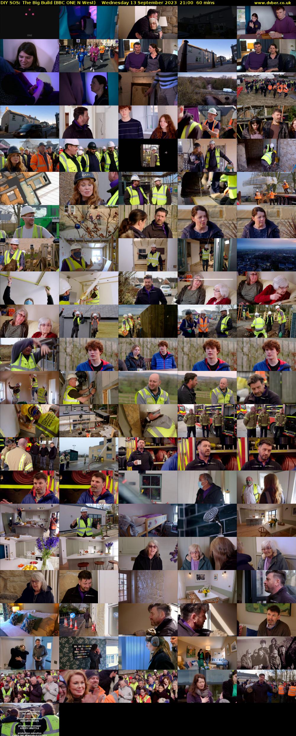 DIY SOS: The Big Build (BBC ONE N West) Wednesday 13 September 2023 21:00 - 22:00