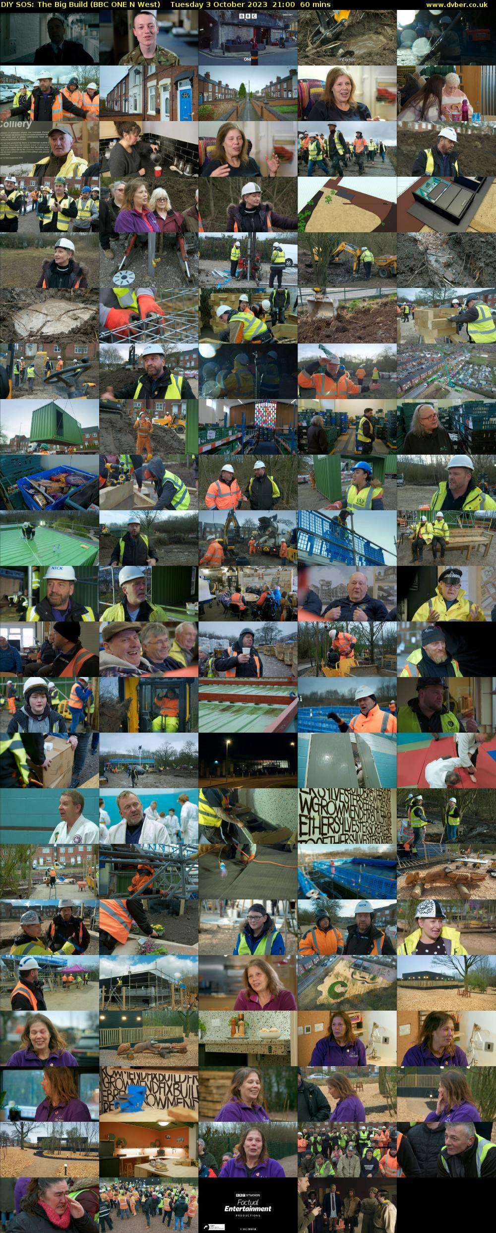 DIY SOS: The Big Build (BBC ONE N West) Tuesday 3 October 2023 21:00 - 22:00