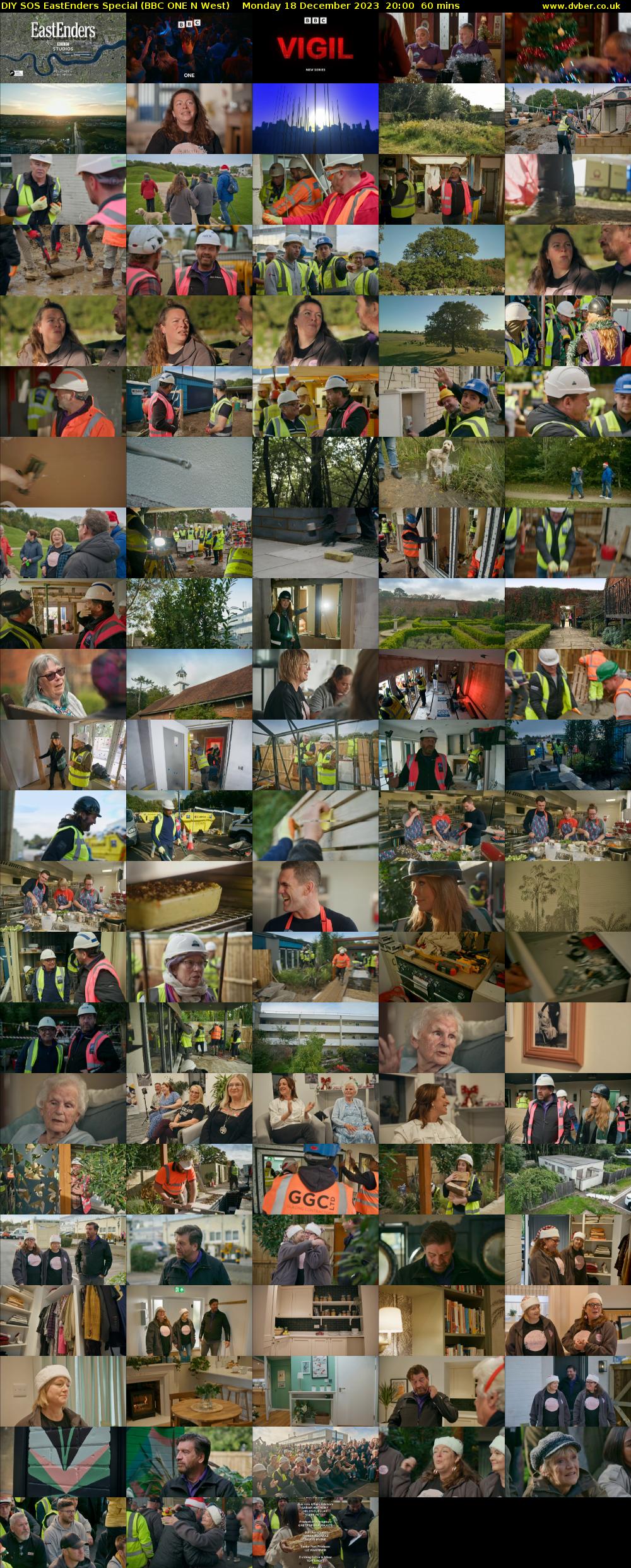 DIY SOS EastEnders Special (BBC ONE N West) Monday 18 December 2023 20:00 - 21:00