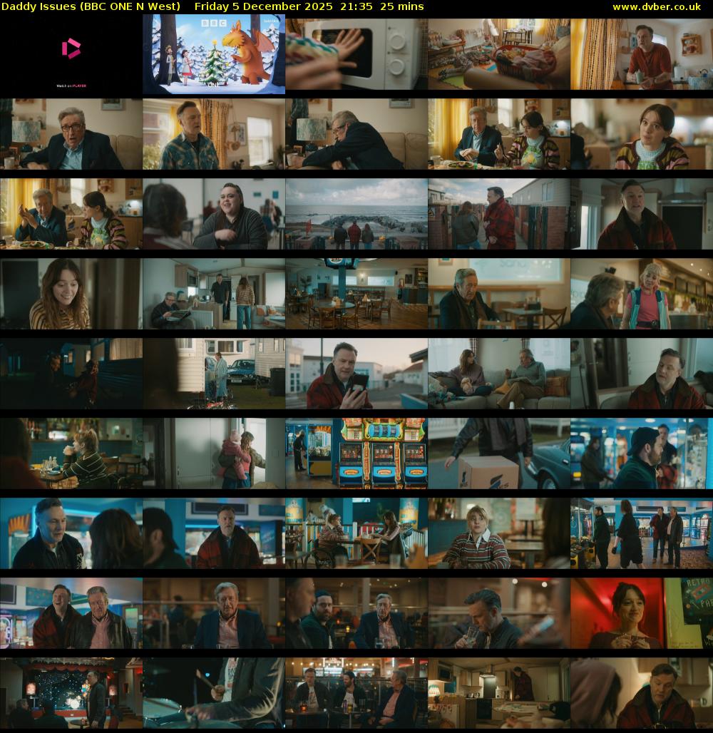 Daddy Issues (BBC ONE N West) Friday 5 December 2025 21:35 - 22:00