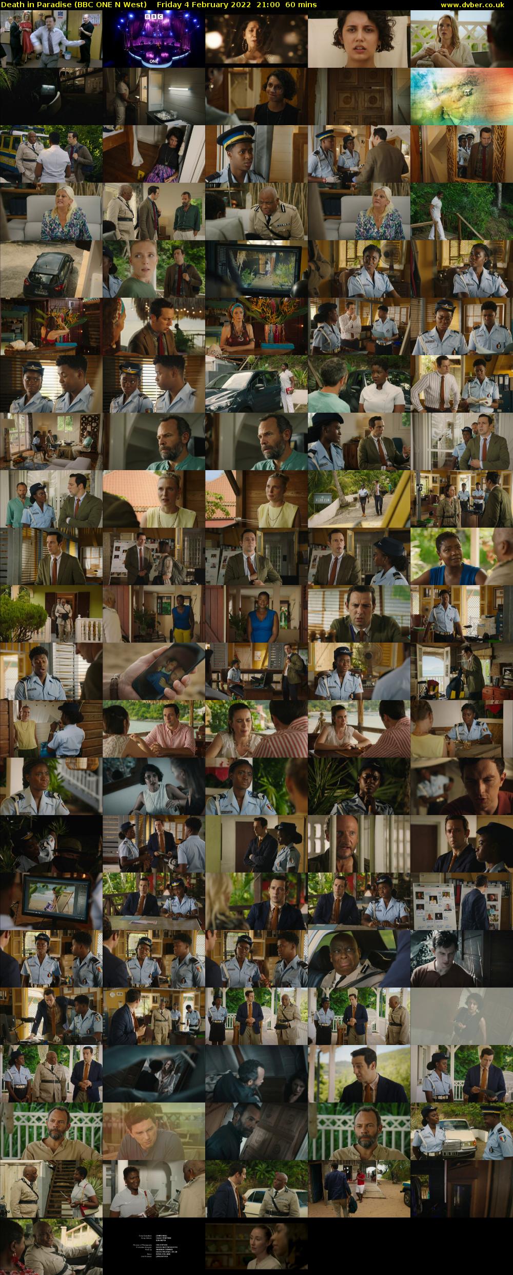 Death in Paradise (BBC ONE N West) Friday 4 February 2022 21:00 - 22:00