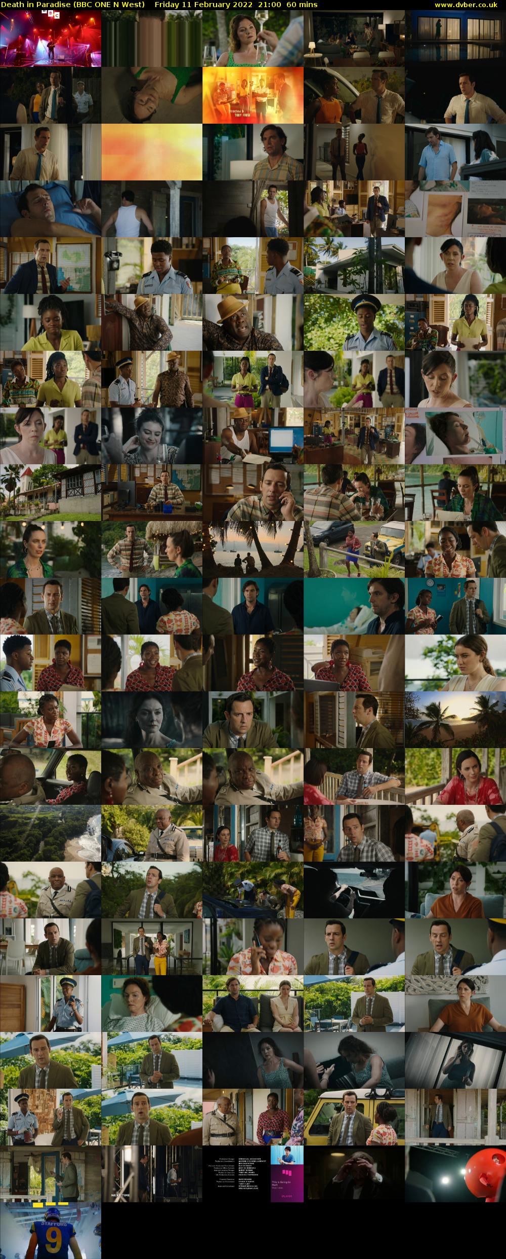 Death in Paradise (BBC ONE N West) Friday 11 February 2022 21:00 - 22:00