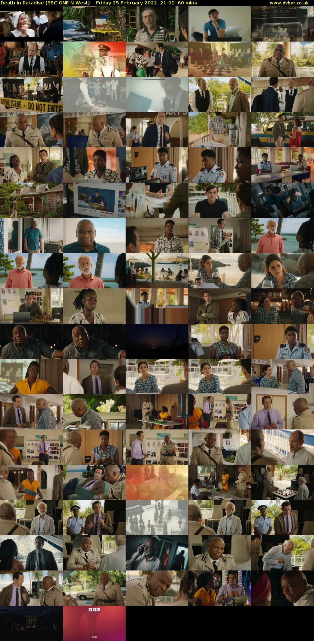 Death in Paradise (BBC ONE N West) Friday 25 February 2022 21:00 - 22:00