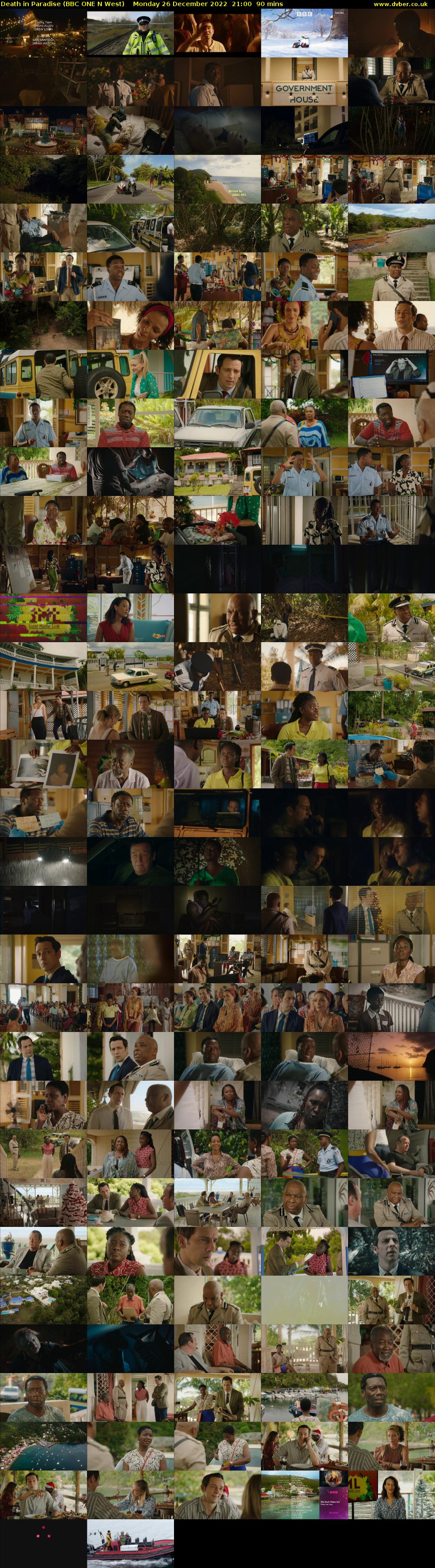 Death in Paradise (BBC ONE N West) Monday 26 December 2022 21:00 - 22:30